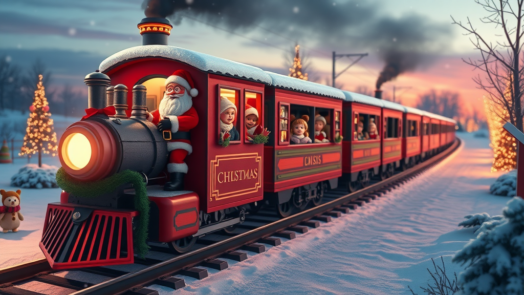 Santa Triad Christmas 5